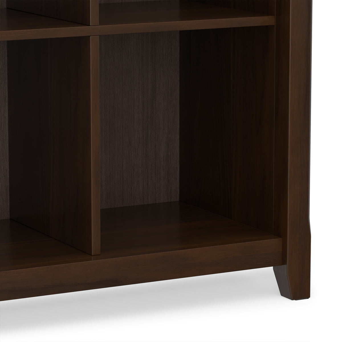 Brunette Brown | Acadian 8 Cube Storage Sofa Table