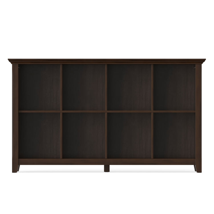 Brunette Brown | Acadian 8 Cube Storage Sofa Table