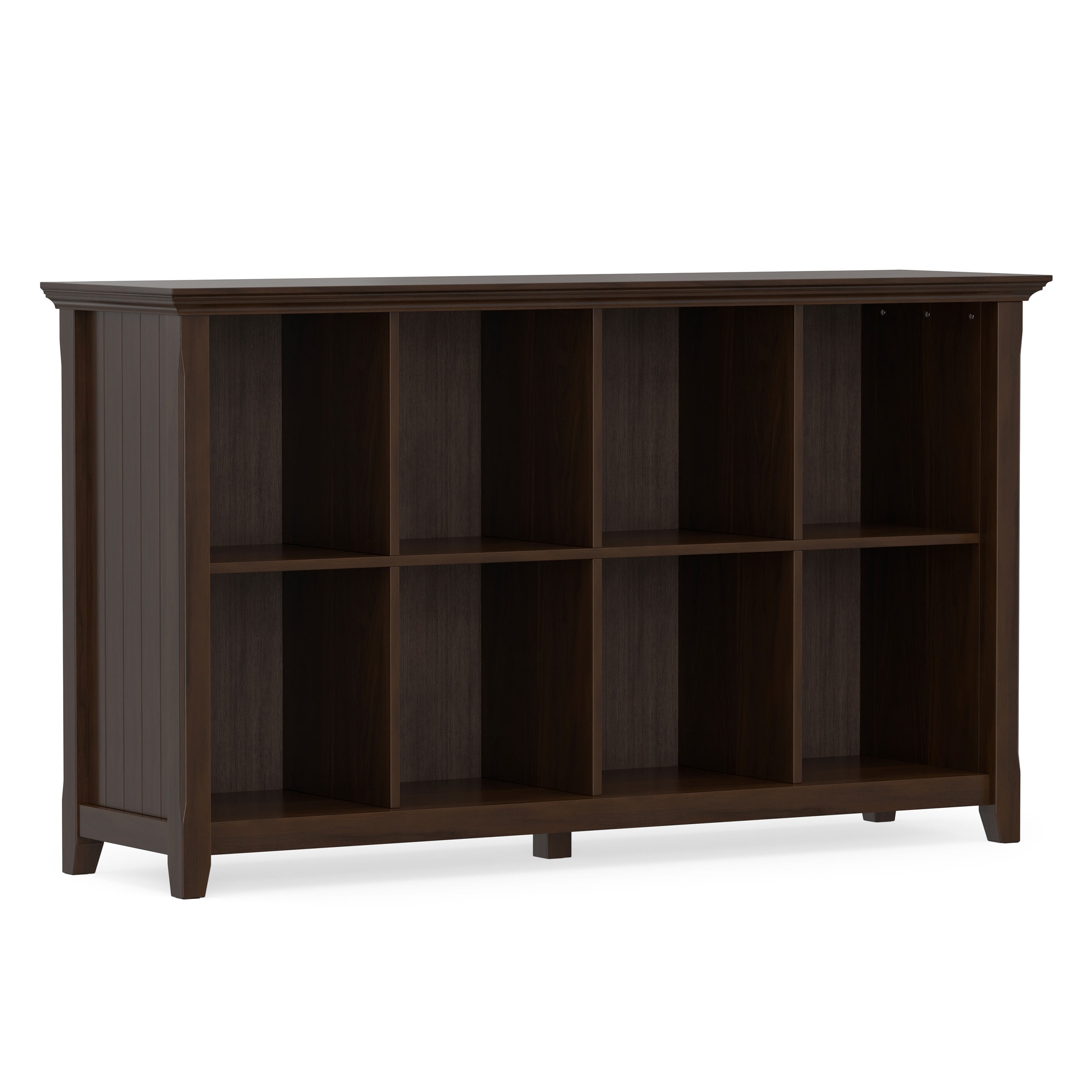 8 Cube Storage Sofa Table | Acadian Console Table – Simpli Home