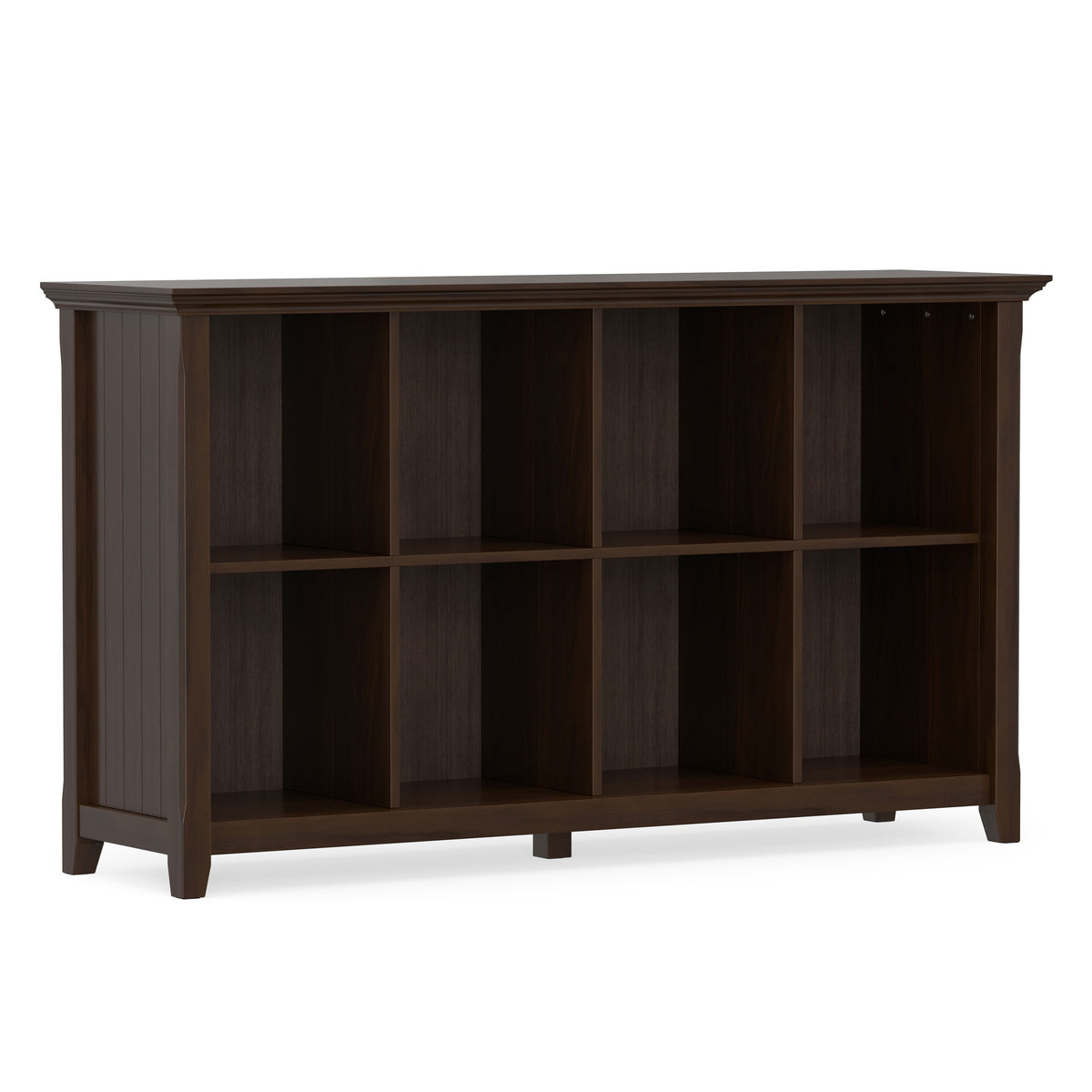 Brunette Brown | Acadian 8 Cube Storage Sofa Table