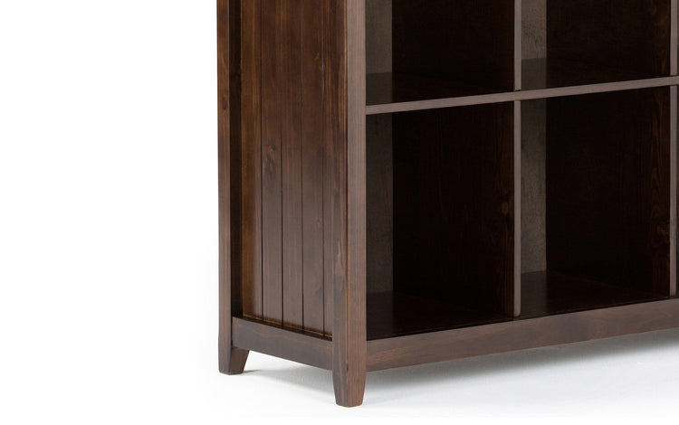 Brunette Brown | Acadian 9 Cube Bookcase