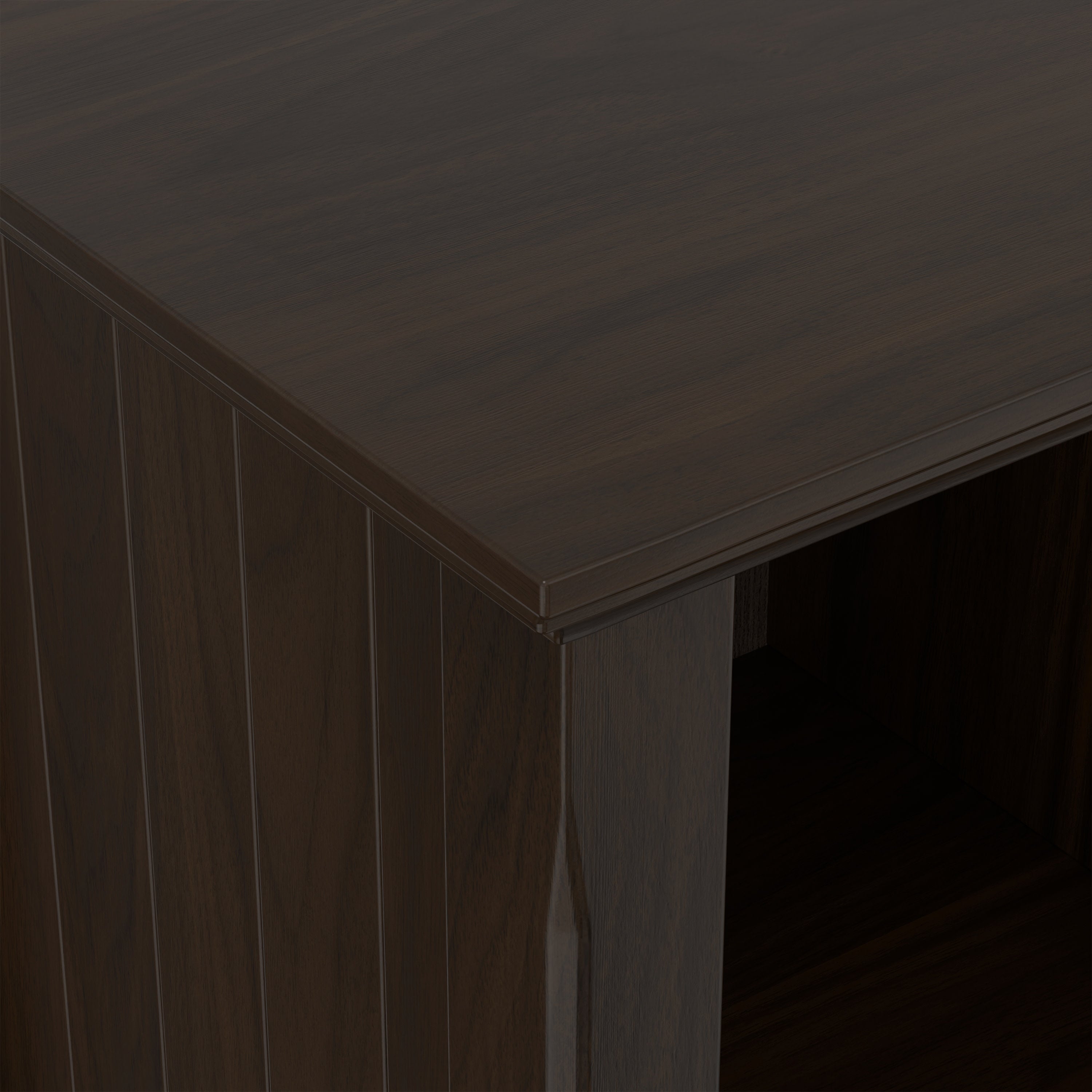 Solid Wood Cube Bookcase | Acadian 9 Cube Storage Unit – Simpli Home
