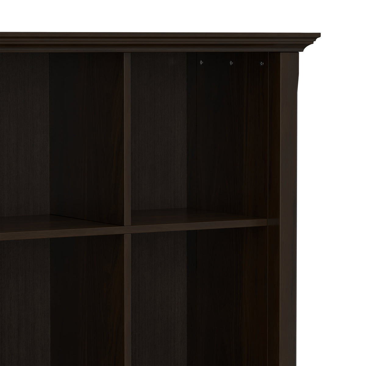 Brunette Brown | Acadian 9 Cube Bookcase