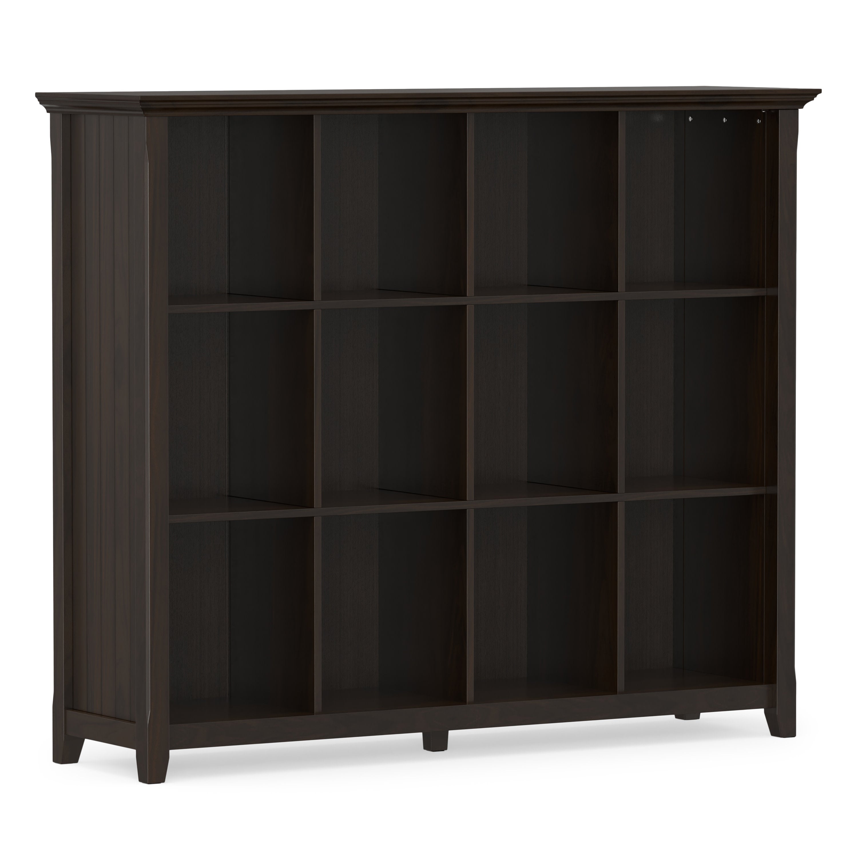 Solid Wood TV Stand | Acadian Tall TV Media Stand – Simpli Home