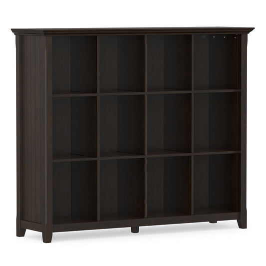 Brunette Brown | Acadian 12 Cube Bookcase