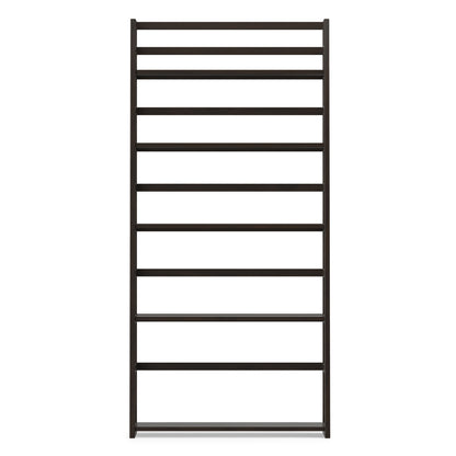 Brunette Brown | Acadian Ladder Shelf Bookcase