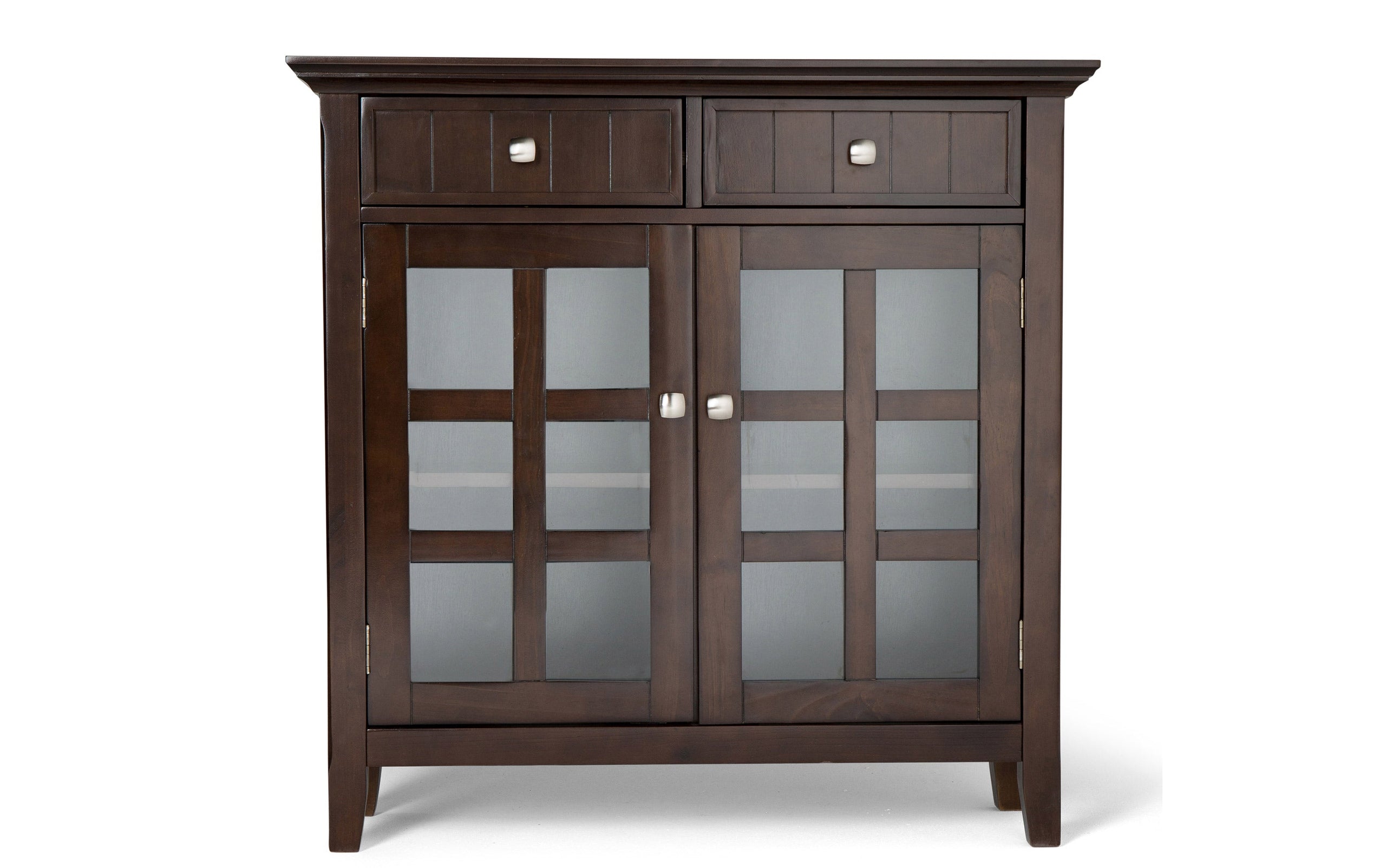 Brunette Brown | Acadian Entryway Storage Cabinet
