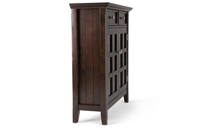 Brunette Brown | Acadian Entryway Storage Cabinet
