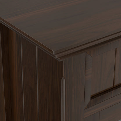 Brunette Brown | Acadian Entryway Storage Cabinet
