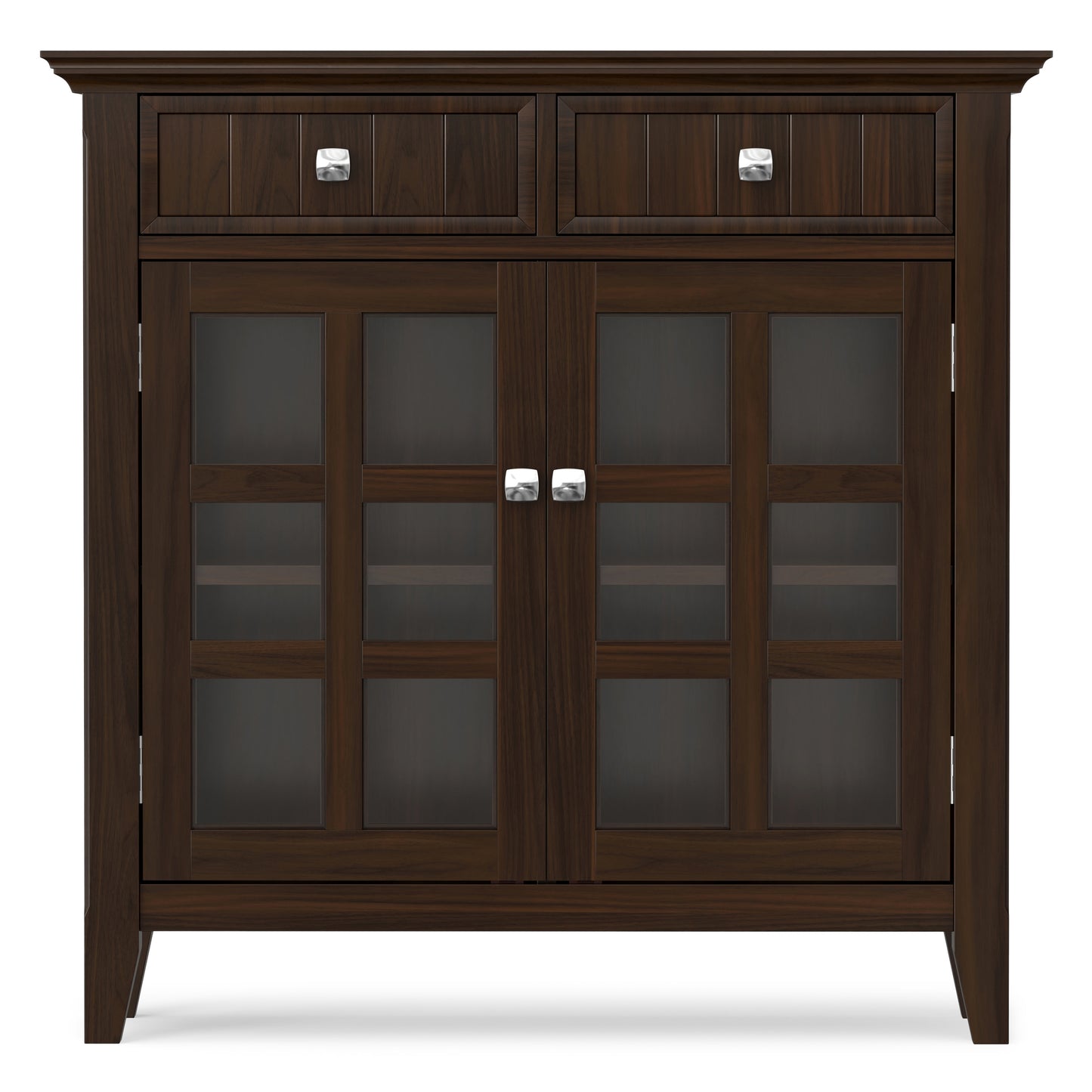 Brunette Brown | Acadian Entryway Storage Cabinet