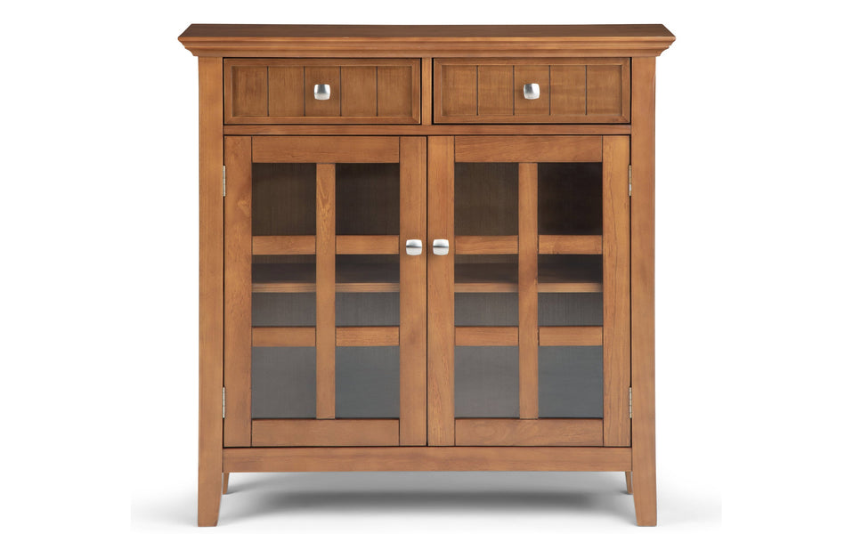 Light Golden Brown | Acadian Entryway Storage Cabinet