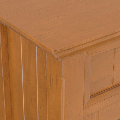 Light Golden Brown | Acadian Entryway Storage Cabinet