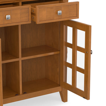 Light Golden Brown | Acadian Entryway Storage Cabinet