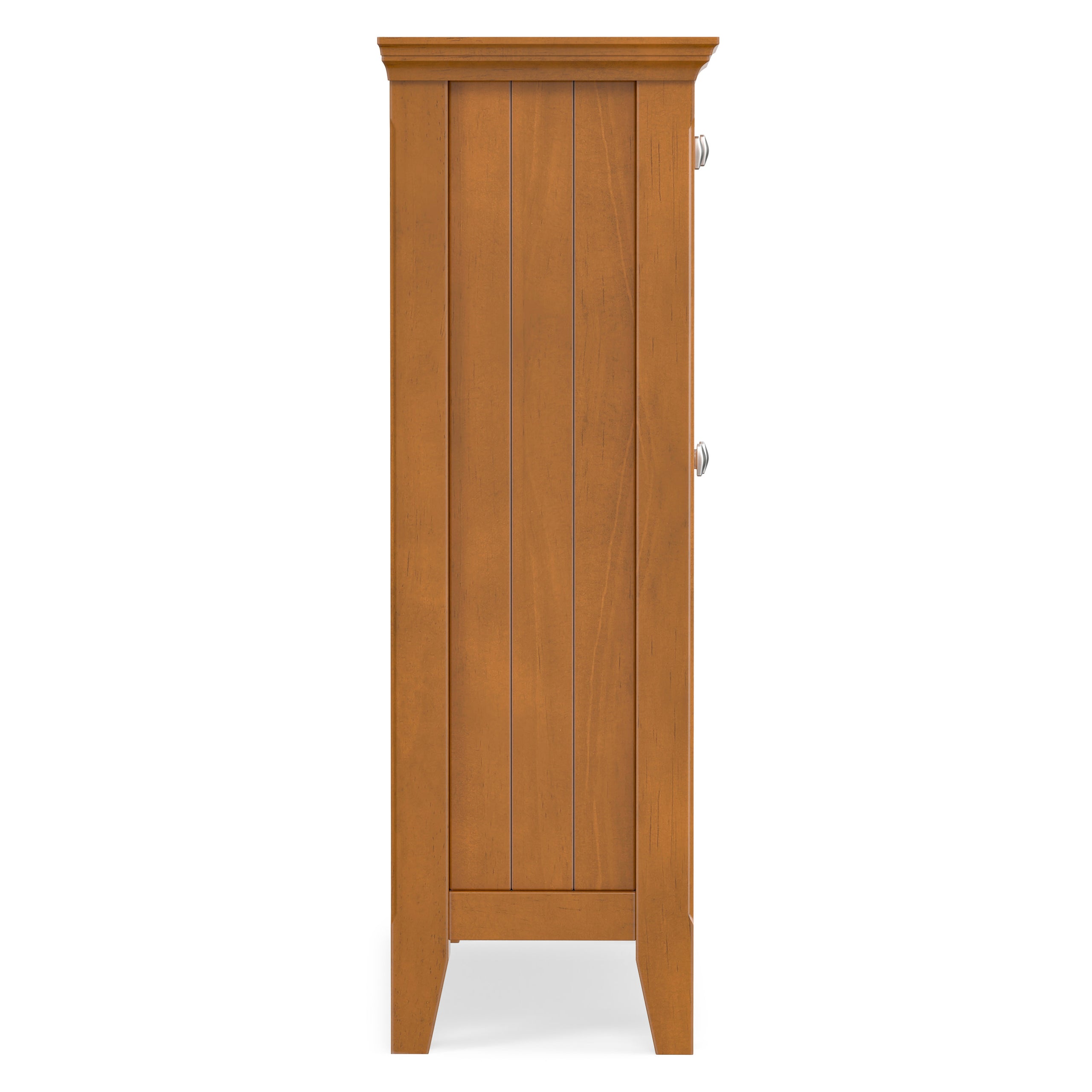 Light Golden Brown | Acadian Entryway Storage Cabinet