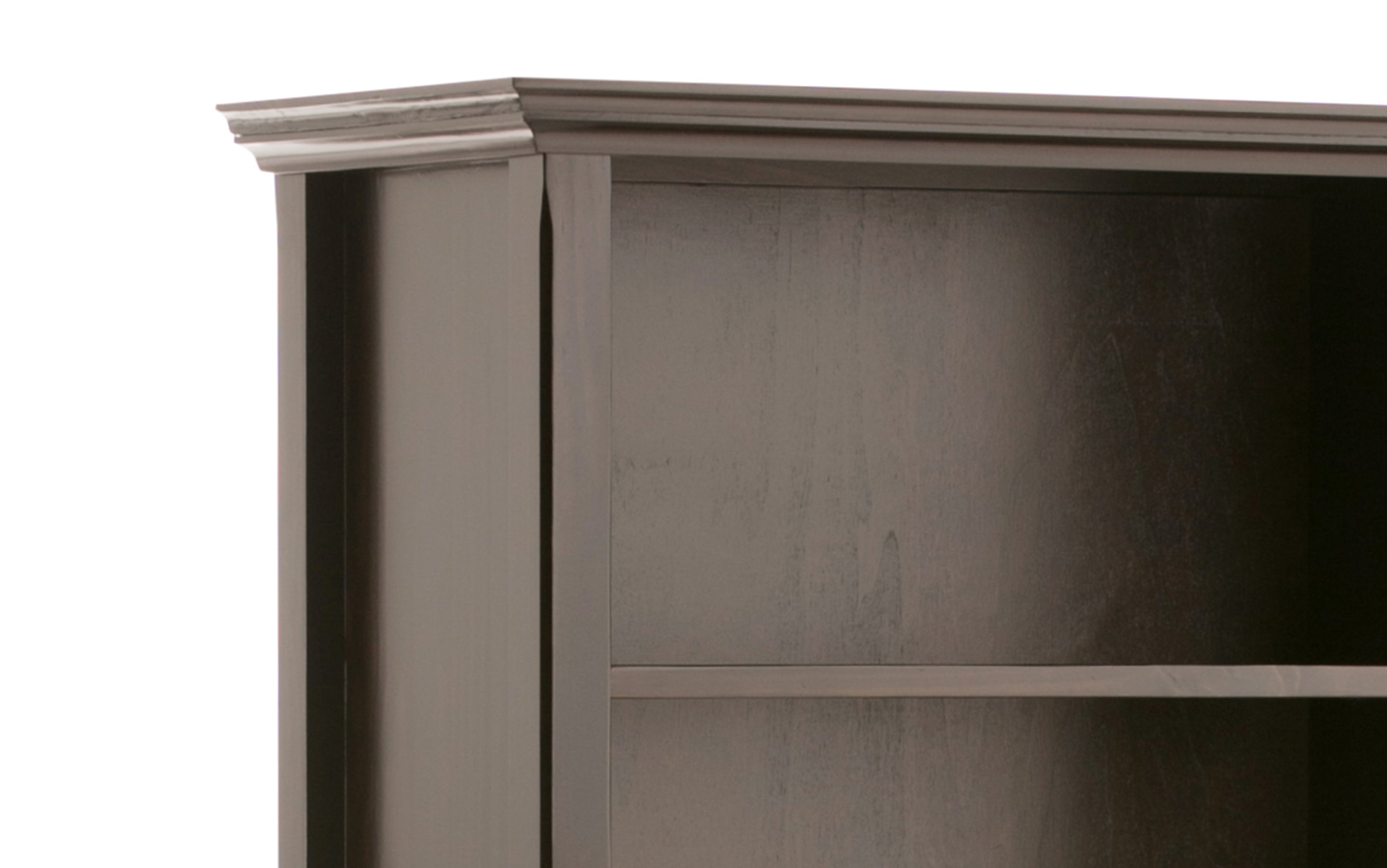 Solid Wood Bookcase | Amherst 5 Shelf Bookcase – Simpli Home