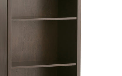 Hickory Brown | Amherst 5 Shelf Bookcase