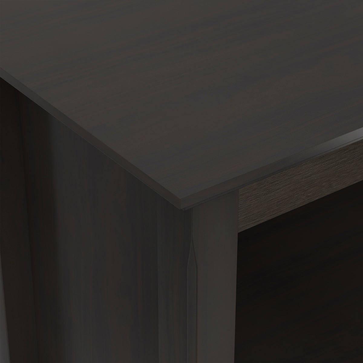 Hickory Brown | Amherst 30 inch 5 Shelf Bookcase