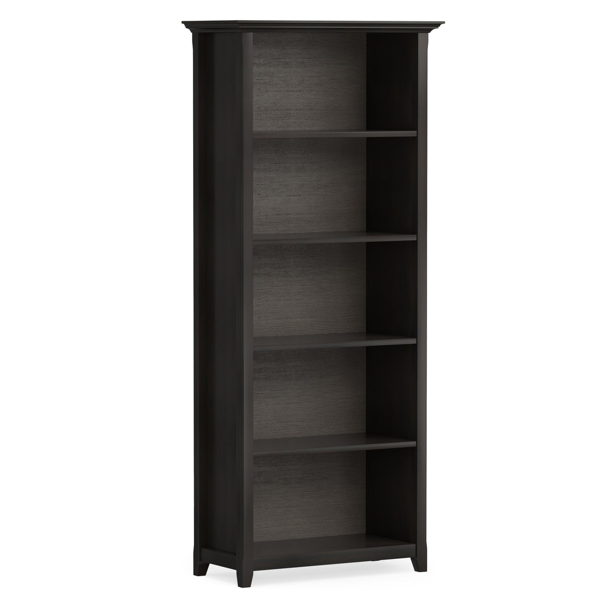 Hickory Brown | Amherst 30 inch 5 Shelf Bookcase