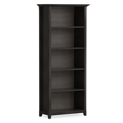 Hickory Brown | Amherst 30 inch 5 Shelf Bookcase