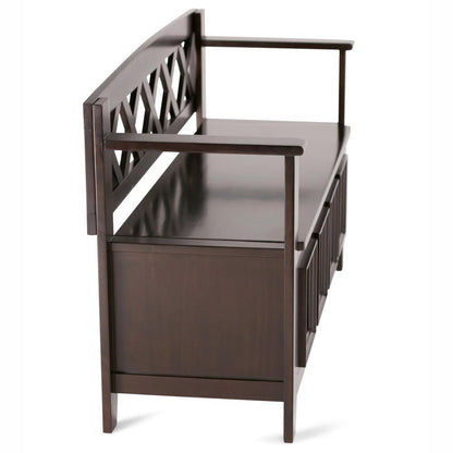 Hickory Brown | Amherst Entryway Bench