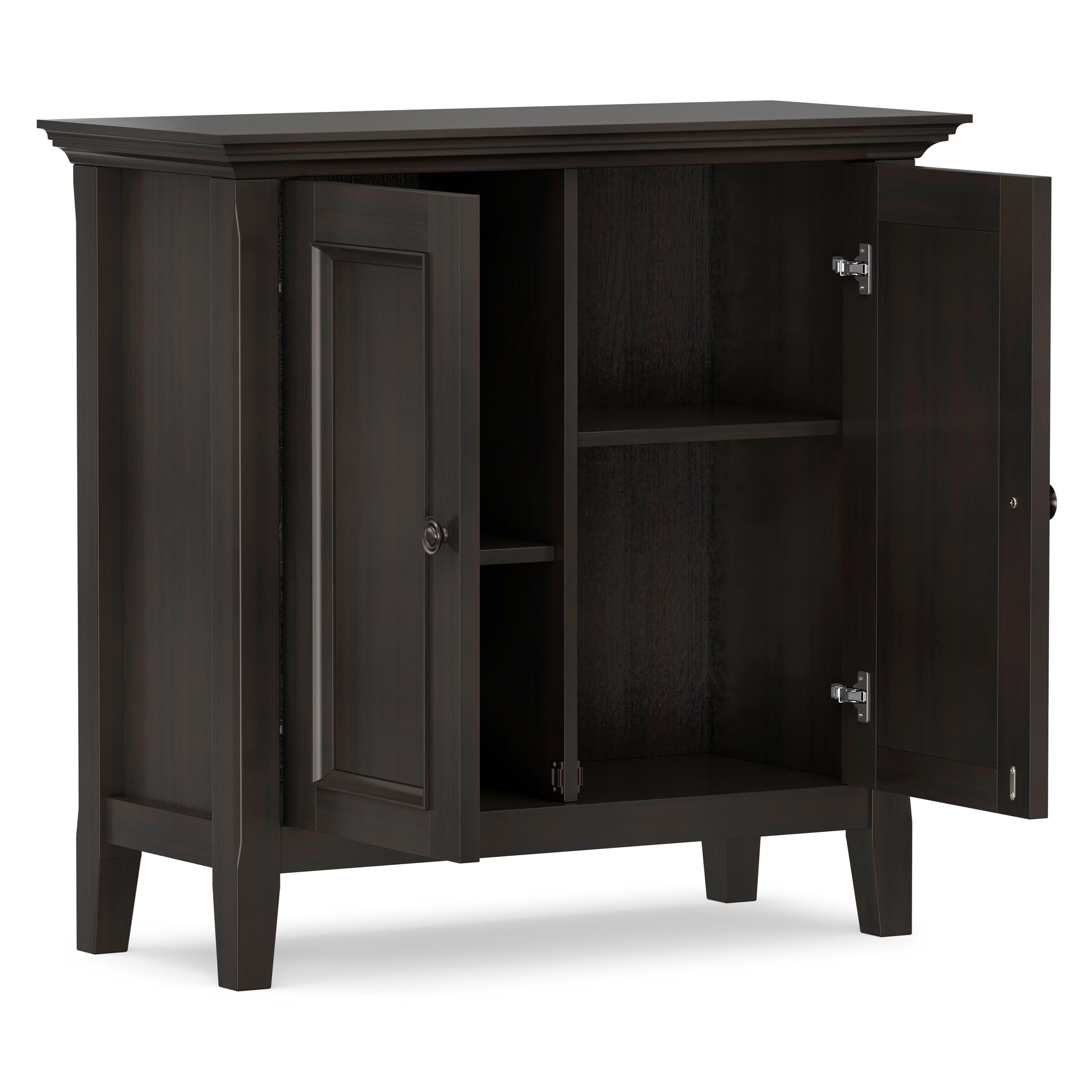 Hickory Brown | Amherst Low Storage Cabinet