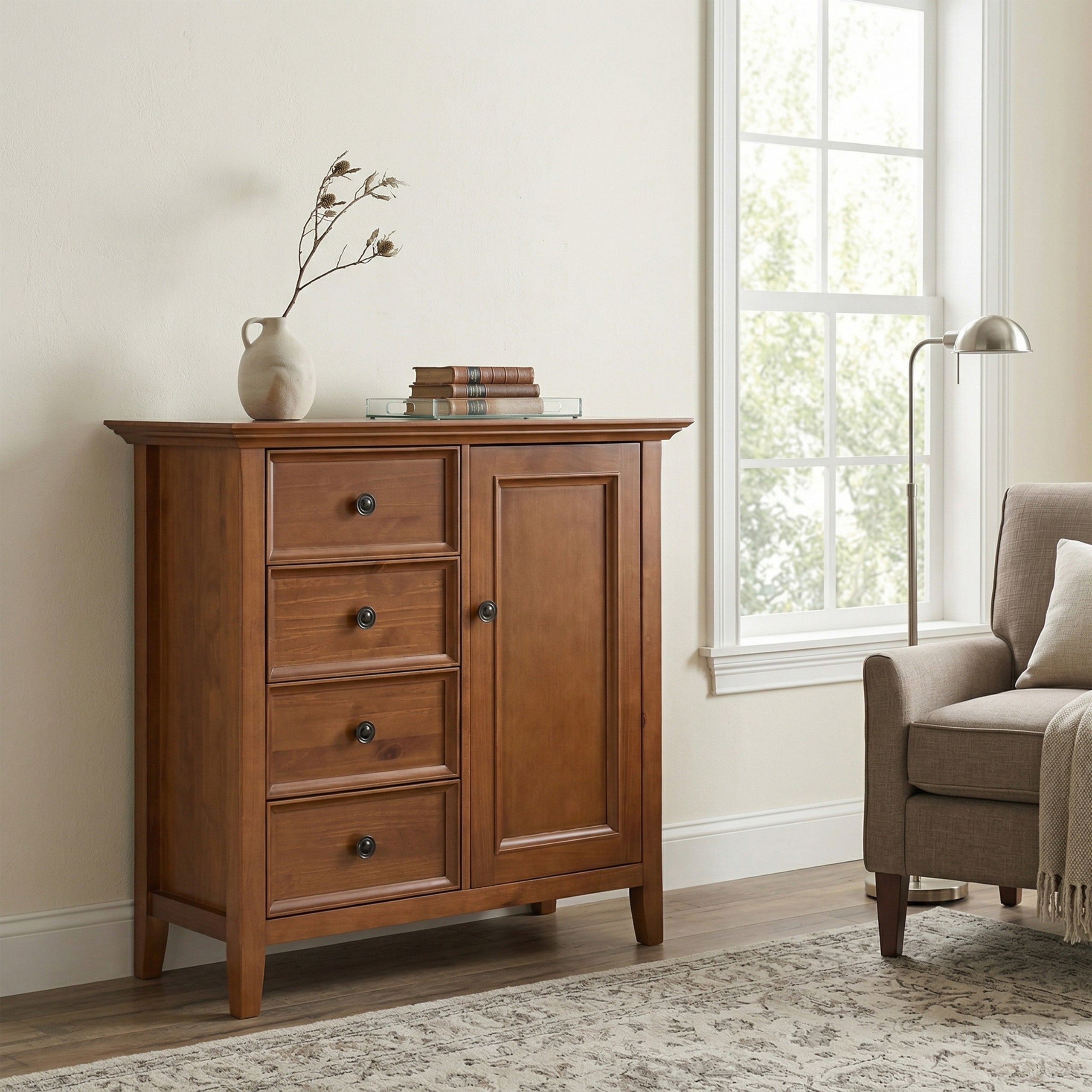 Light Golden Brown | Amherst Medium Storage Cabinet