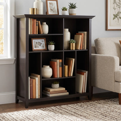 Hickory Brown | Amherst Multi Cube Bookcase and Storage Unit