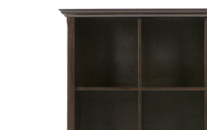 Hickory Brown | Amherst 8 Cube Storage Sofa Table