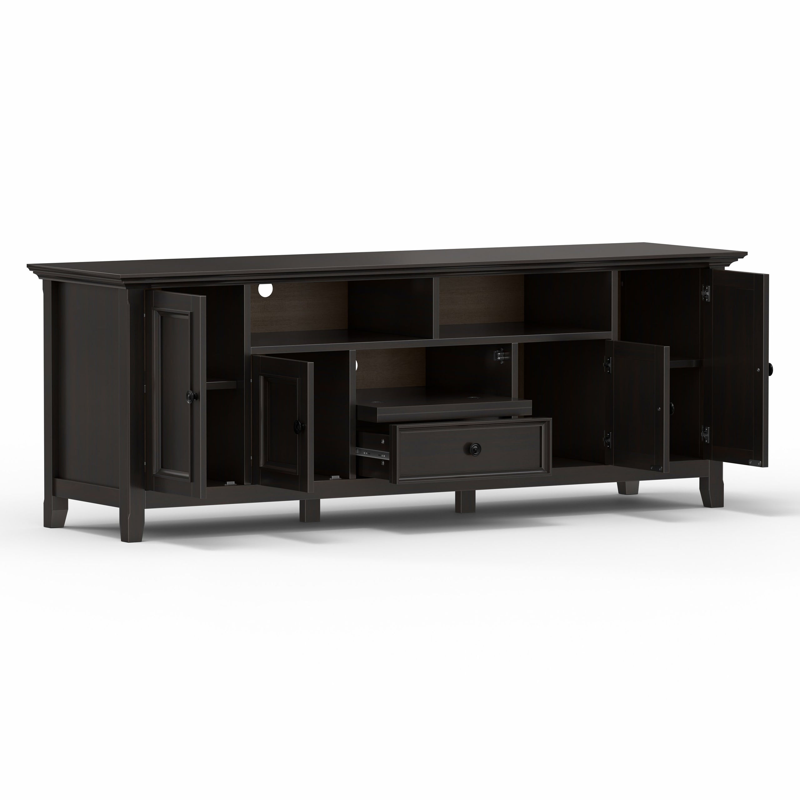 Hickory Brown | Amherst 72 inch Wide TV Media Stand