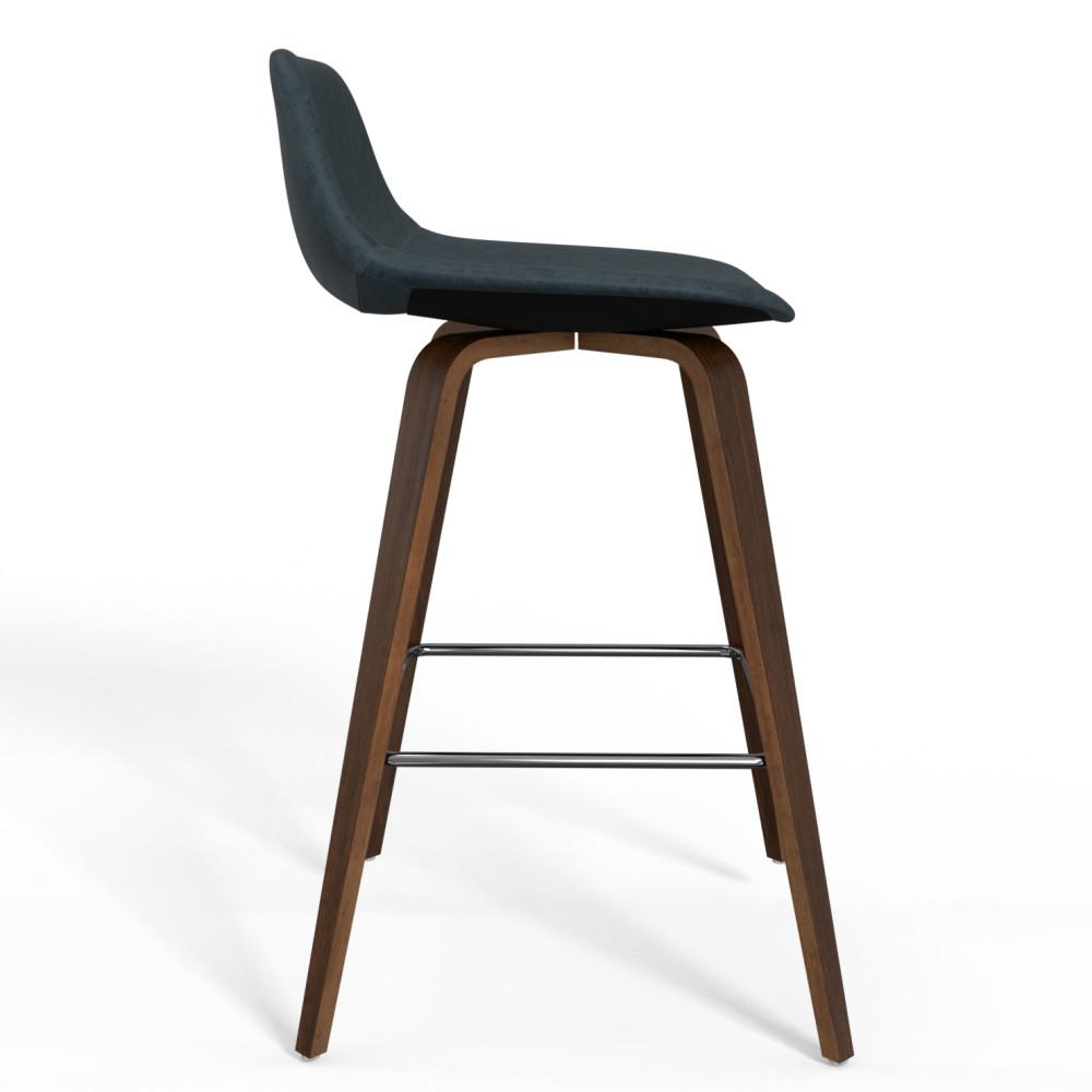 Randolph Bentwood Counter Height Stool (Set of 2) in Distressed Blue