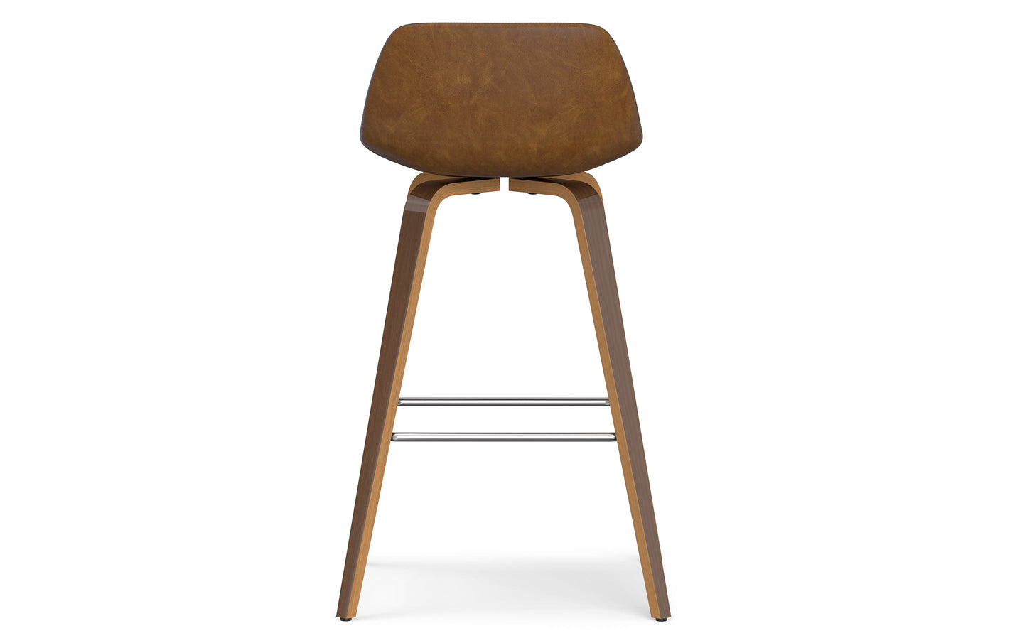 Randolph Bentwood Counter Height Stool (Set of 2) in Deep Tan