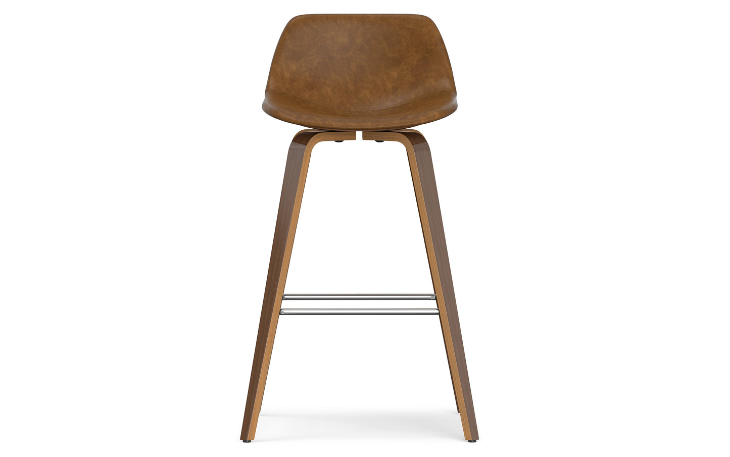 Randolph Bentwood Counter Height Stool (Set of 2) in Deep Tan