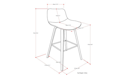 Acid Green Linen Style Fabric Oak | Randolph Bentwood Counter Height Stool (Set of 2)