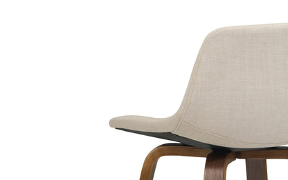 Natural Linen Style Fabric Natural | Randolph Bentwood 26 inch Bar Stool (Set of 2)