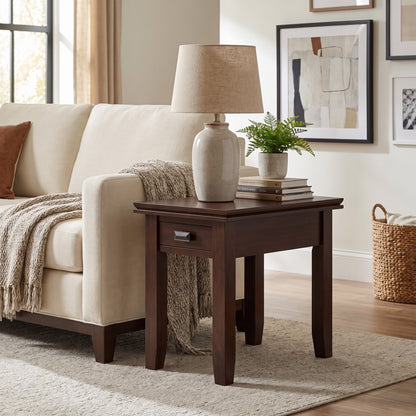 Russet Brown | Artisan Narrow End Table