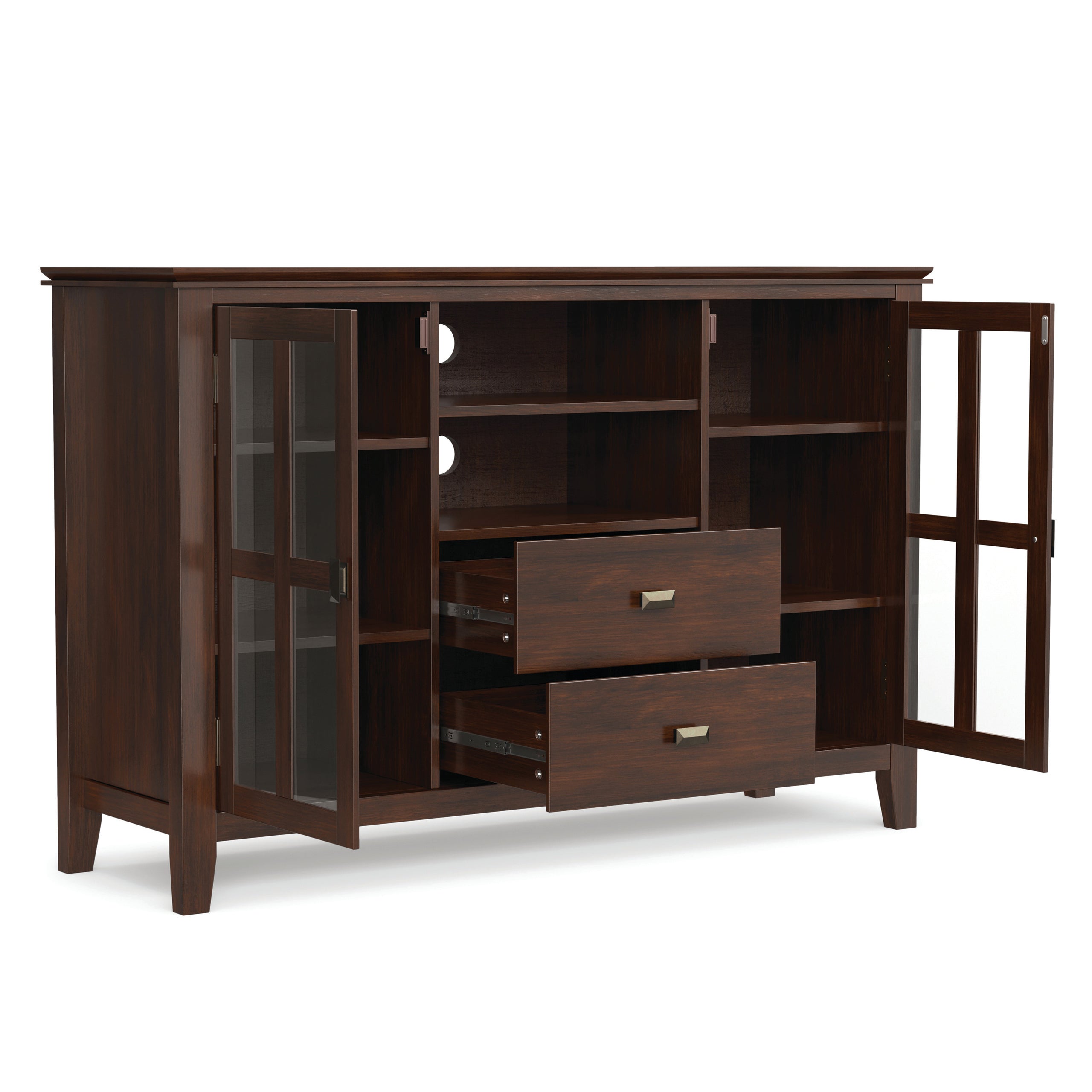 Russet Brown | Artisan Tall TV Media Stand