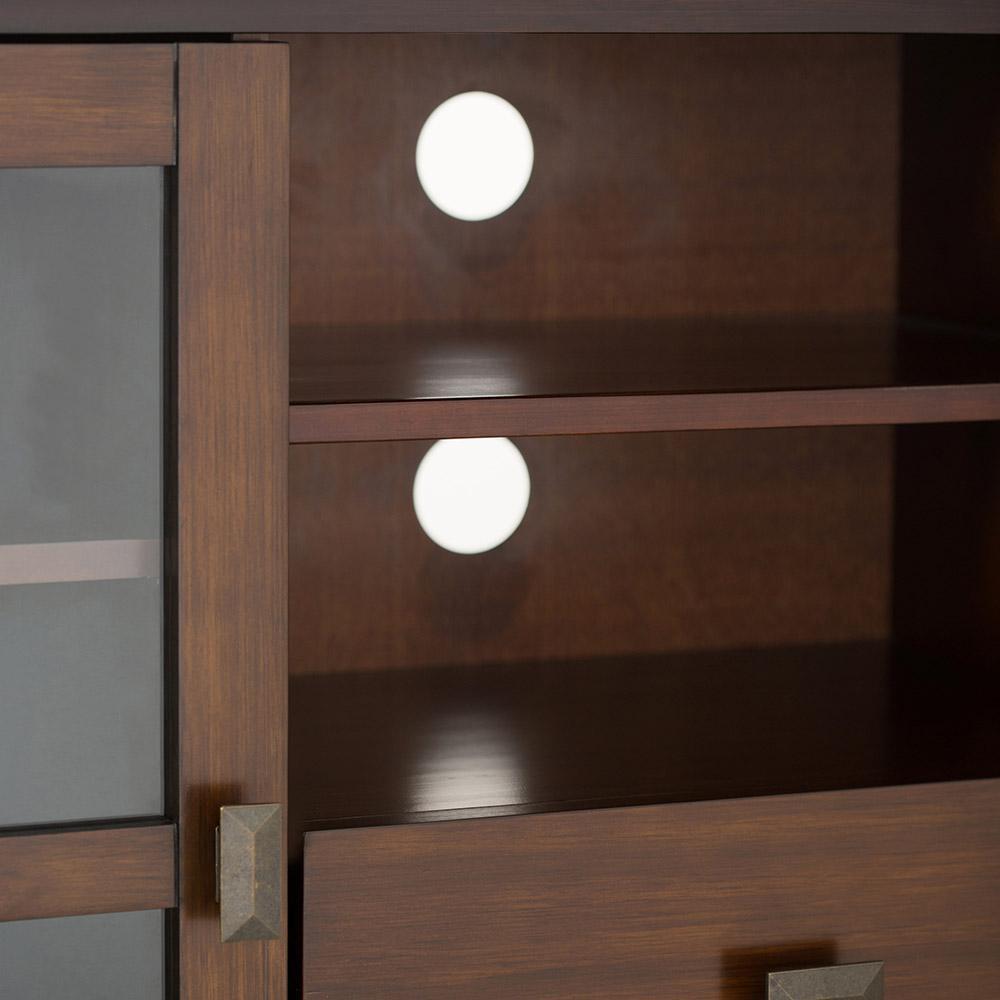 Russet Brown | Artisan Tall TV Stand