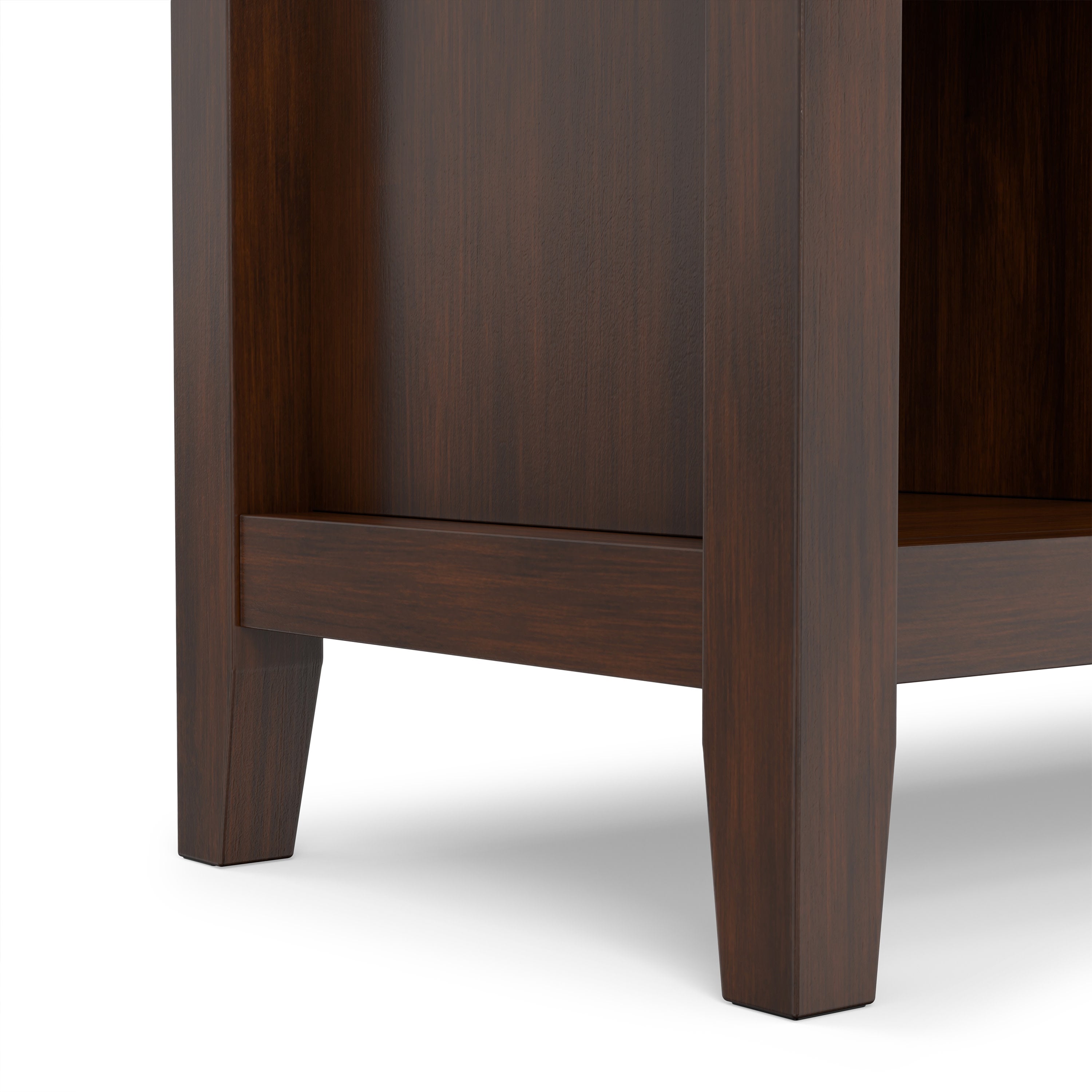 Solid Wood Bookcase | Artisan 12 Cube Bookcase – Simpli Home