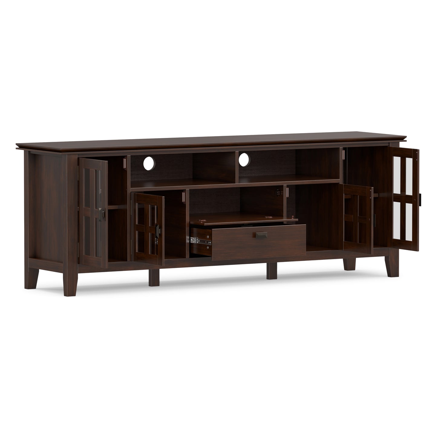 Russet Brown | Artisan 72 inch TV Media Stand