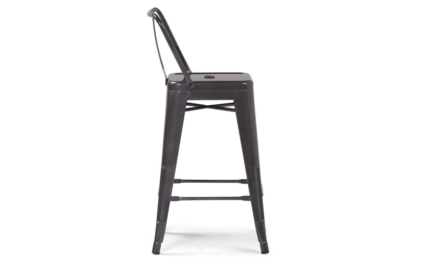 Rayne 24 inch Metal Counter Height Stool (Set of 2)