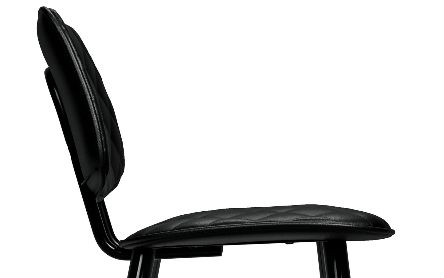 Black Vegan Leather | Raya Counter Height Stool (Set of 2)