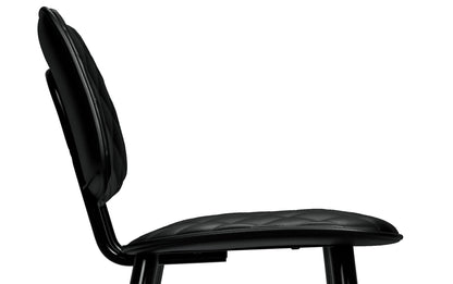 Black Vegan Leather | Raya Counter Height Stool (Set of 2)