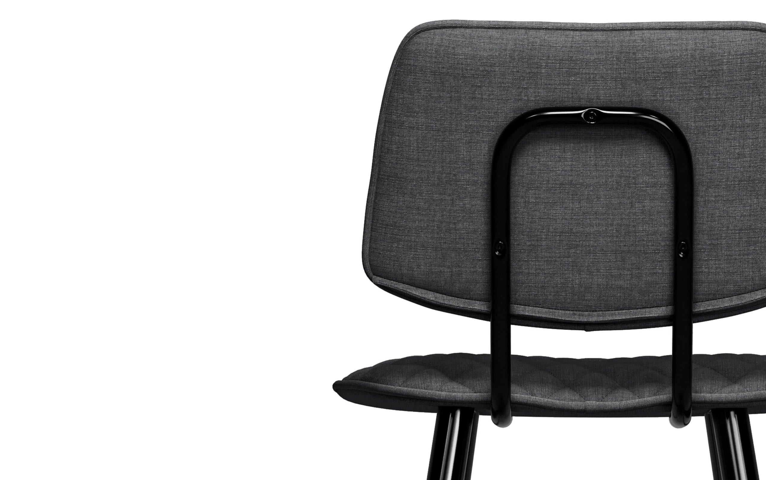 Charcoal Linen Style Fabric | Raya Counter Height Stool (Set of 2