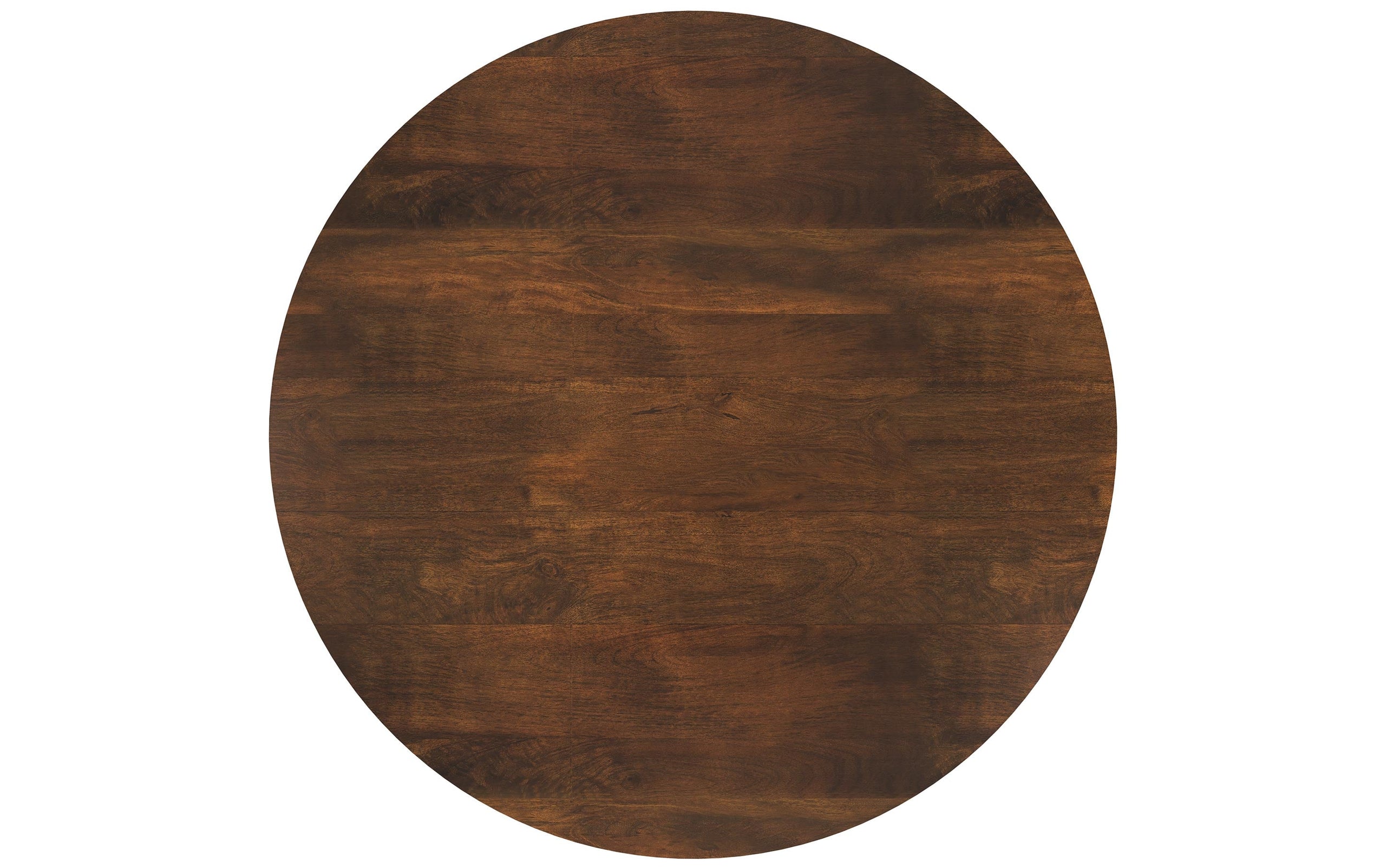 Walnut Brown | Rayburn Drum Coffee Table in Mango