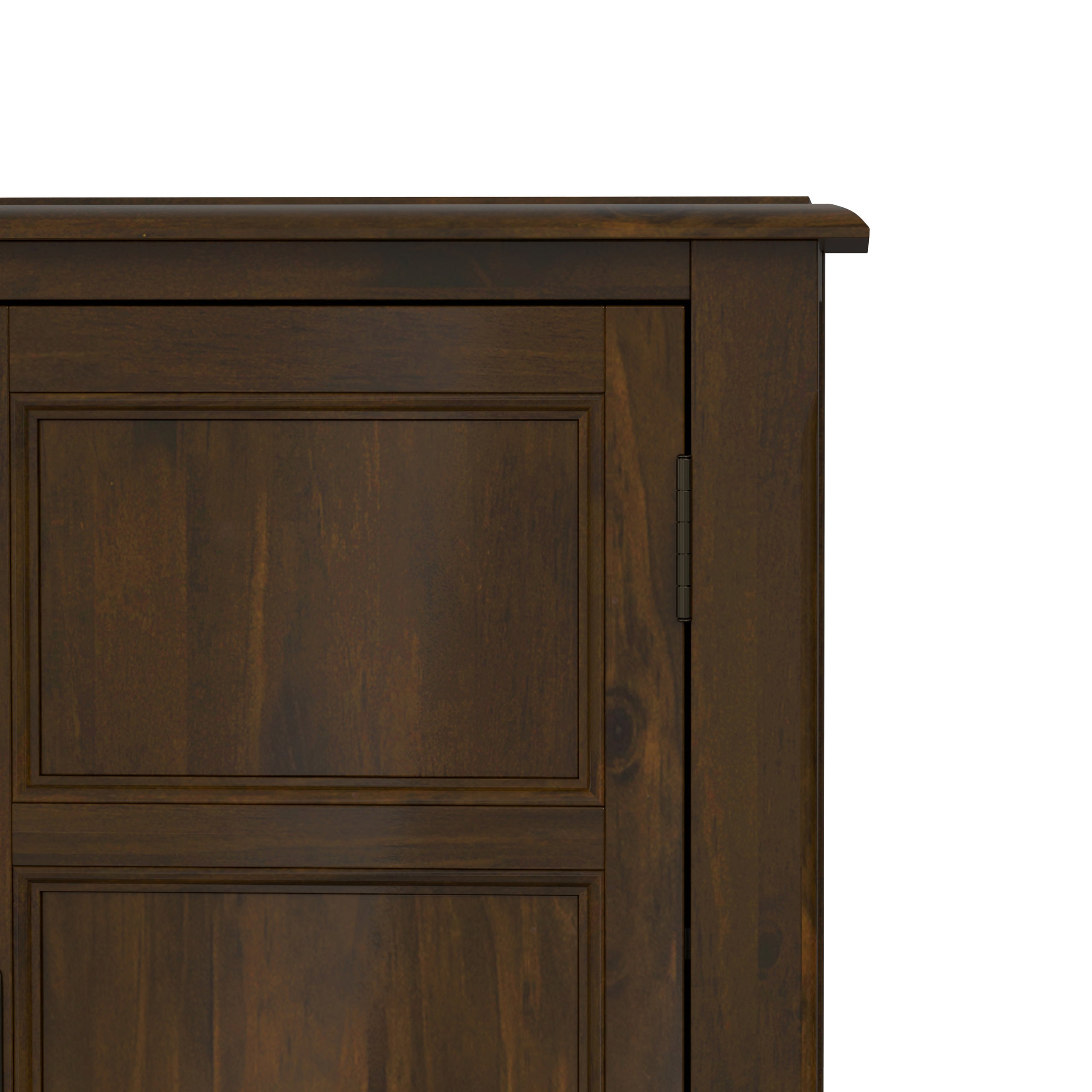 Mahogany Brown | Burlington Low Storage Cabinet
