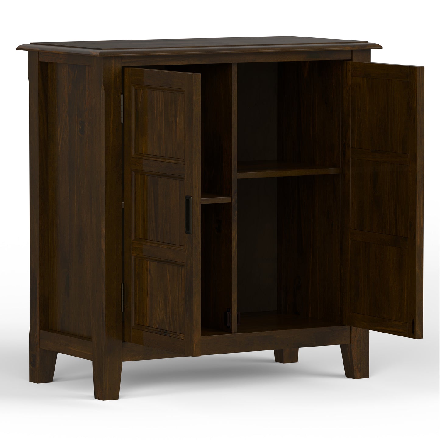 Mahogany Brown | Burlington Low Storage Cabinet