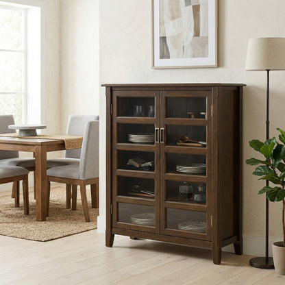 Mahogany Brown | Burlington Storage Cabinet