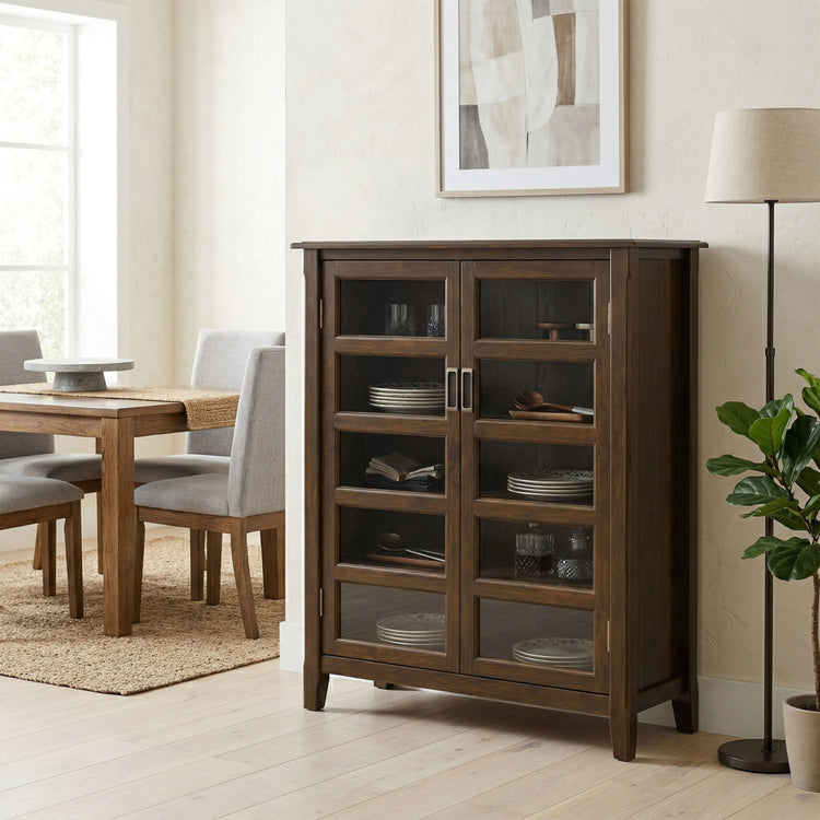 Mahogany Brown | Burlington Storage Cabinet