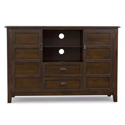 Mahogany Brown | Burlington Tall TV Stand