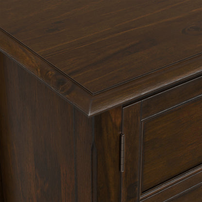 Mahogany Brown | Burlington Tall TV Stand